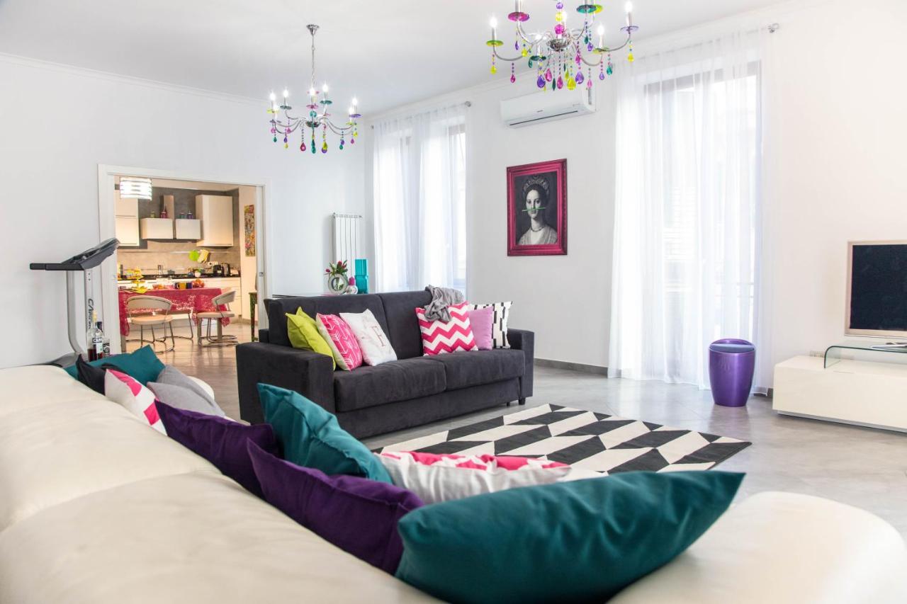 Ferdinando Arthouse Oversized Modern Apartment - By Gocce Team Napoli Eksteriør bilde